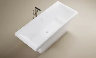 Ванна из искусственного камня Astra-Form Капри 01010034 180x80 см белый глянец